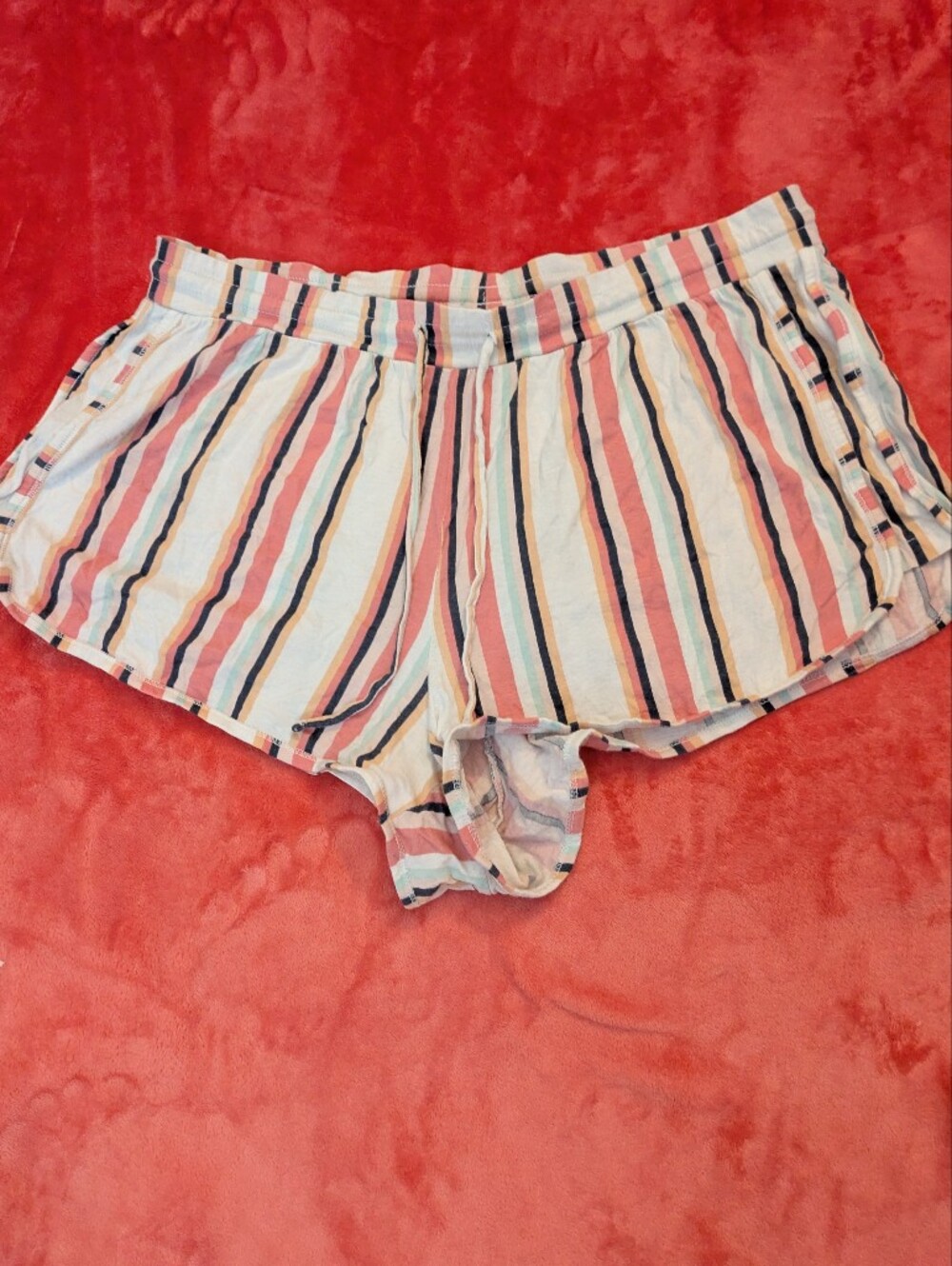 Gap Striped Multicolor Draw String Shorts